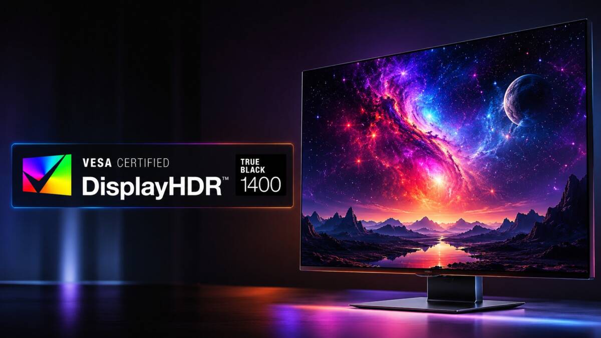 VESA ввела стандарт DisplayHDR True Black 1400 для OLED с пиком 1400 нит