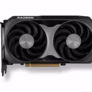 Видеокарта Radeon RX 9050 с двумя вентиляторами