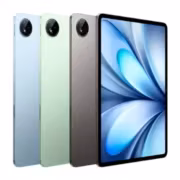 Планшет Vivo Pad 5c в различных цветах рядом с дисплеем