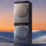 Стиральная машина и сушилка Xiaomi Mijia 10 кг серебристого цвета