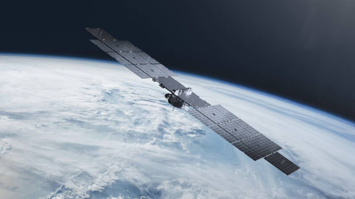 Xona ставит на 258 спутников. Pulsar обещает сигнал в 100 раз мощнее GPS 1 Спутник Xona в космосе над Землёй