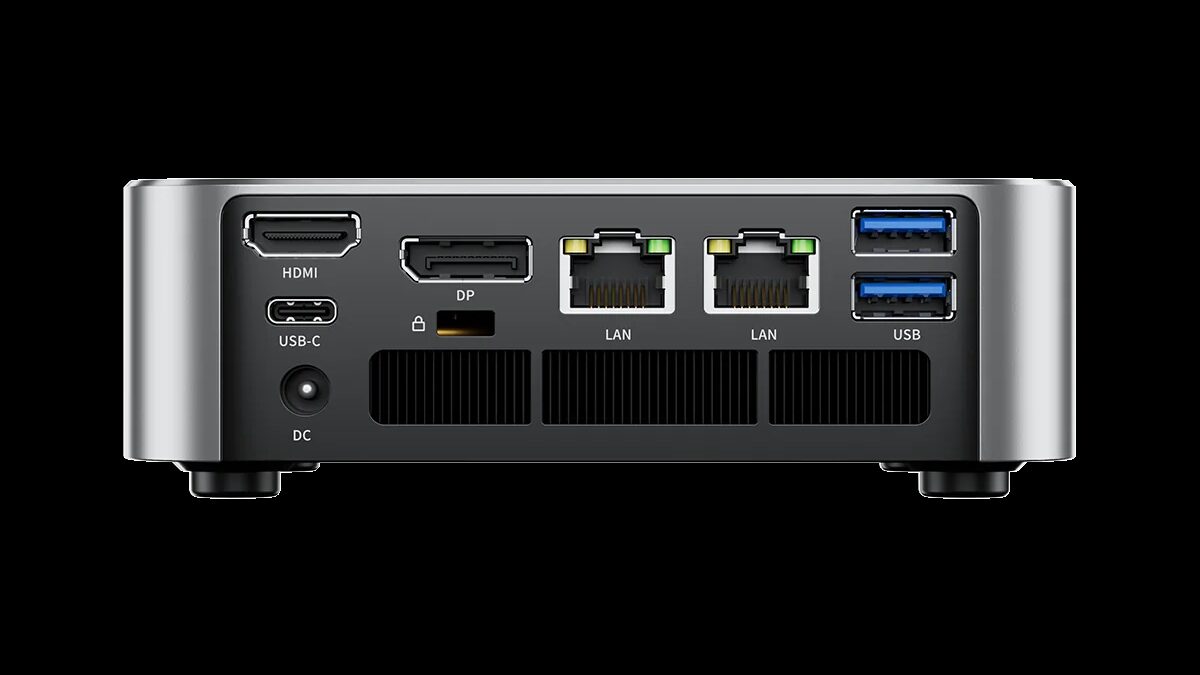корпус мини ПК Acemagic F2A с портами USB и LAN