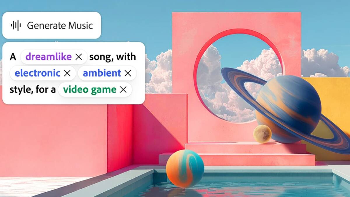 Adobe Firefly открыл генерацию музыки, озвучки и звуковых эффектов