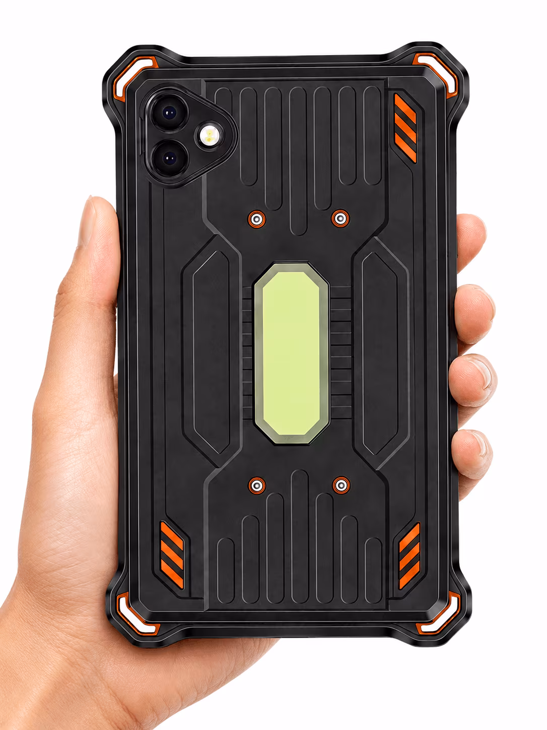 AGM представила защищённый планшет Pad P3 Compact с экраном 120 Гц 3 Ручная рука держит планшет AGM Pad P3 Compact