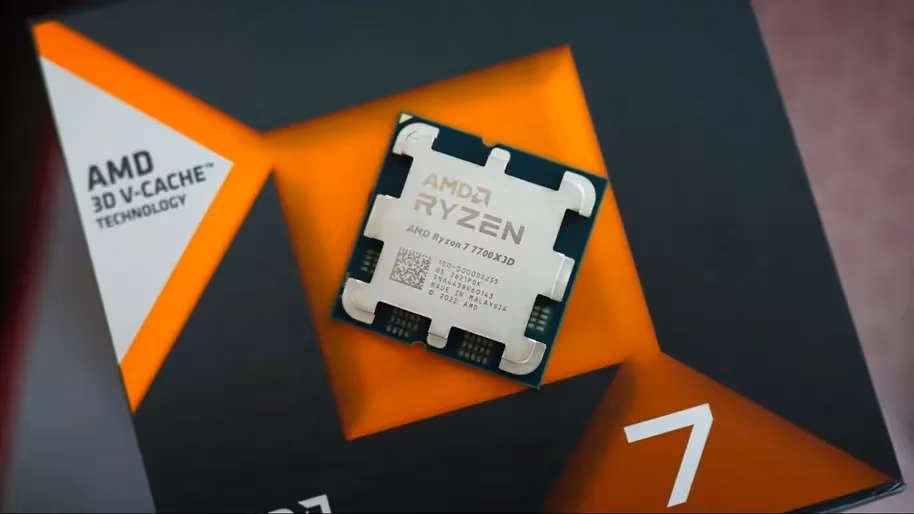 AMD поставила рекорд доли на рынке CPU, хотя десктопы обвалились на 20% 5 Процессор AMD Ryzen 7 7700X с коробкой