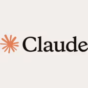 Логотип Claude с красной звездочкой крупным шрифтом