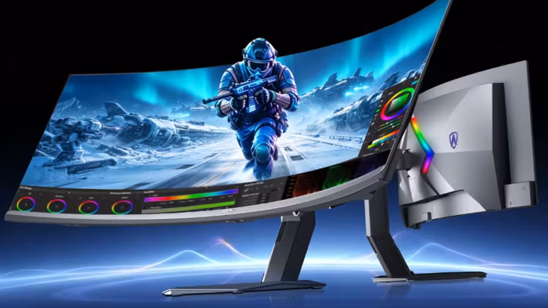 AOC выпустила 49-дюймовый 240-Гц QD-OLED монитор с USB-C на 90 Вт