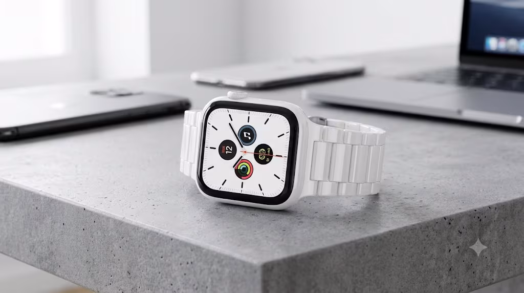 Apple может вернуть керамические умные часы и готовит модель без экрана