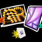Apple продлила Back to School для Mac и iPad до 24 сентября 1 Постеры с изображением iPad и Mac Apple и яркими stickers