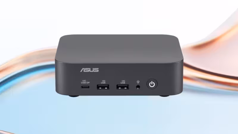 Asus представила мини-ПК VM31 с распаянной памятью и SSD на 512 ГБ
