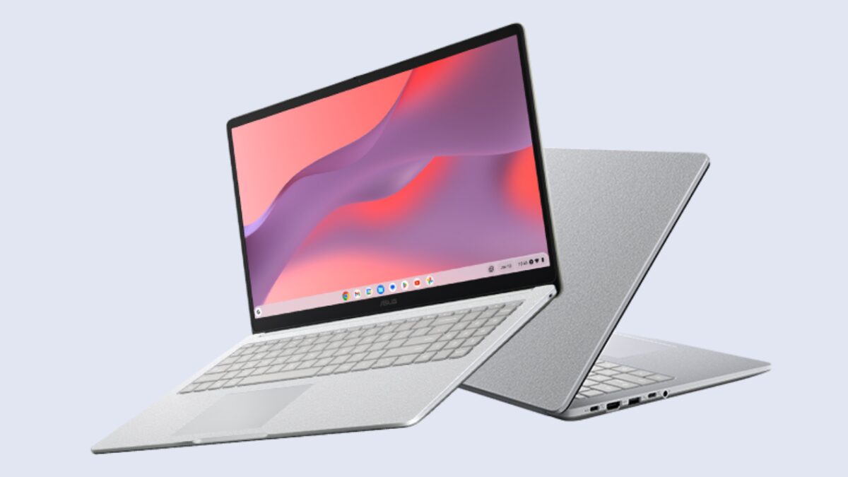 Asus выпустила Chromebook CX15 с Google AI, 12,5 часа работы и защитой MIL-STD-810H