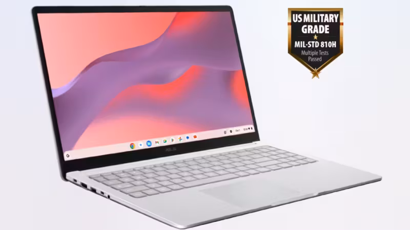 Иным взглядом Chromebook CX15 с экраном и клавиатурой