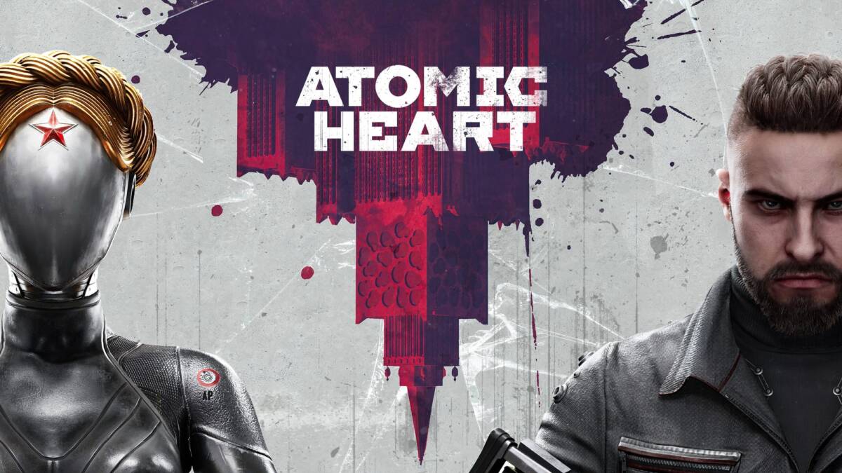 Atomic Heart вышла в российском Steam после 3,5 года эксклюзивности VK Play 3 Обложка игры Atomic Heart на фоне спереди и слева справа пистолеты