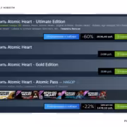 эксклюзивность игры Atomic Heart на Steam