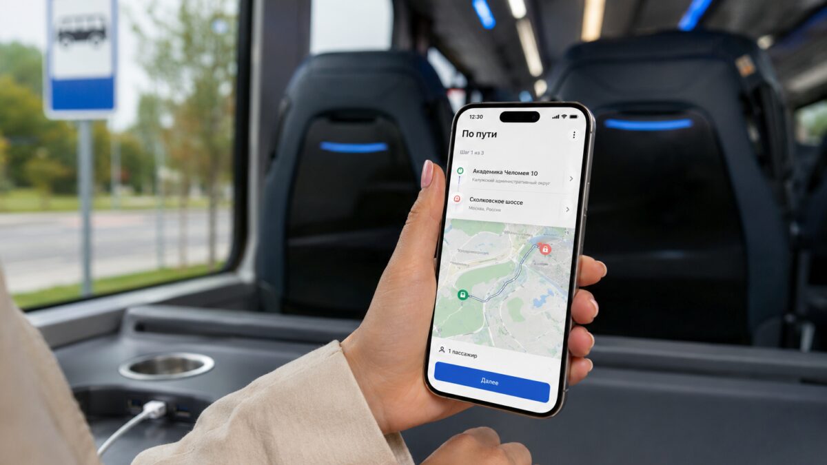 Автобус теперь можно заказать прямо в приложении «Метро Москвы»