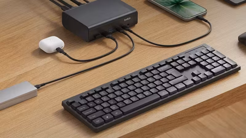 Belkin выпустила 12-в-1 док-станцию с поддержкой двух мониторов 4K