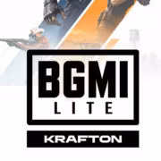 Логотип BGMI Lite Krafton на белом фоне