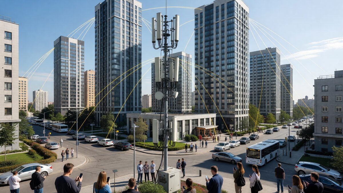 «Билайн» модернизировал сеть в 13 жилых комплексах Москвы и Подмосковья