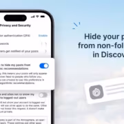 Bluesky добавила алгоритмический отказ от рекомендаций для постов в Discover 2 Настройки конфиденциальности и безопасности в Bluesky