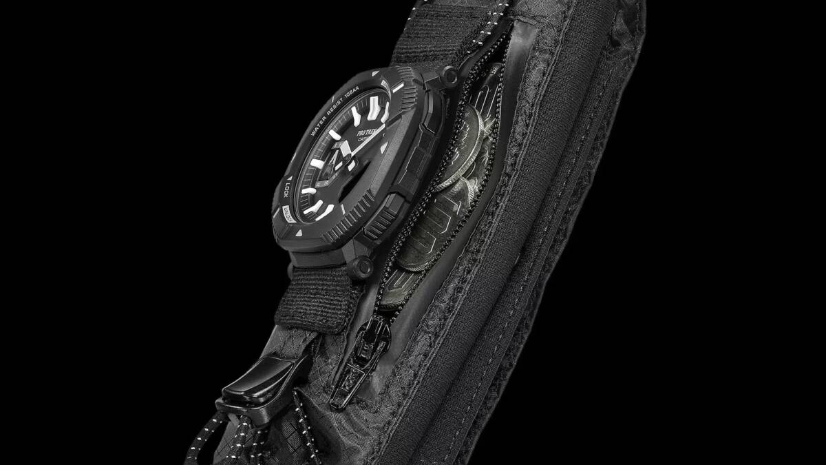 Casio сделала карман в ремешке новых часов Pro Trek PRJ-B001EX-1 7 Часы Casio Pro Trek PRJ-B001EX-1 в черном корпусе