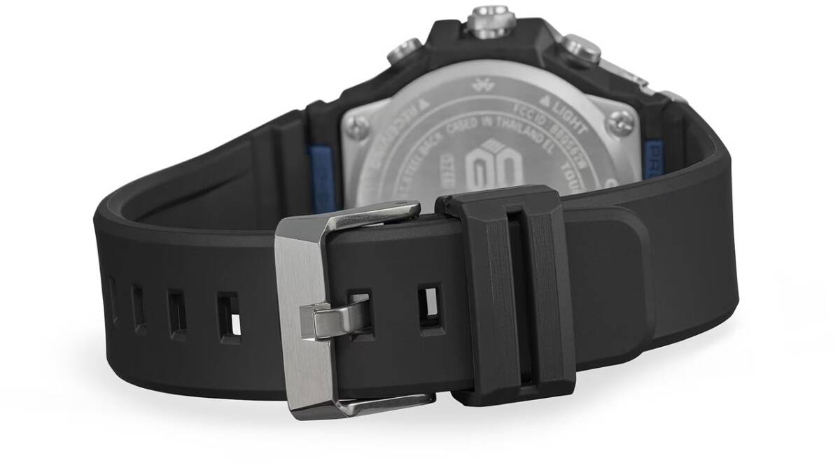 Чёрные часы G-Shock G-Steel с металлическим ремешком