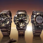 Три модели часов Casio G-Shock Master of G Horizon Gold