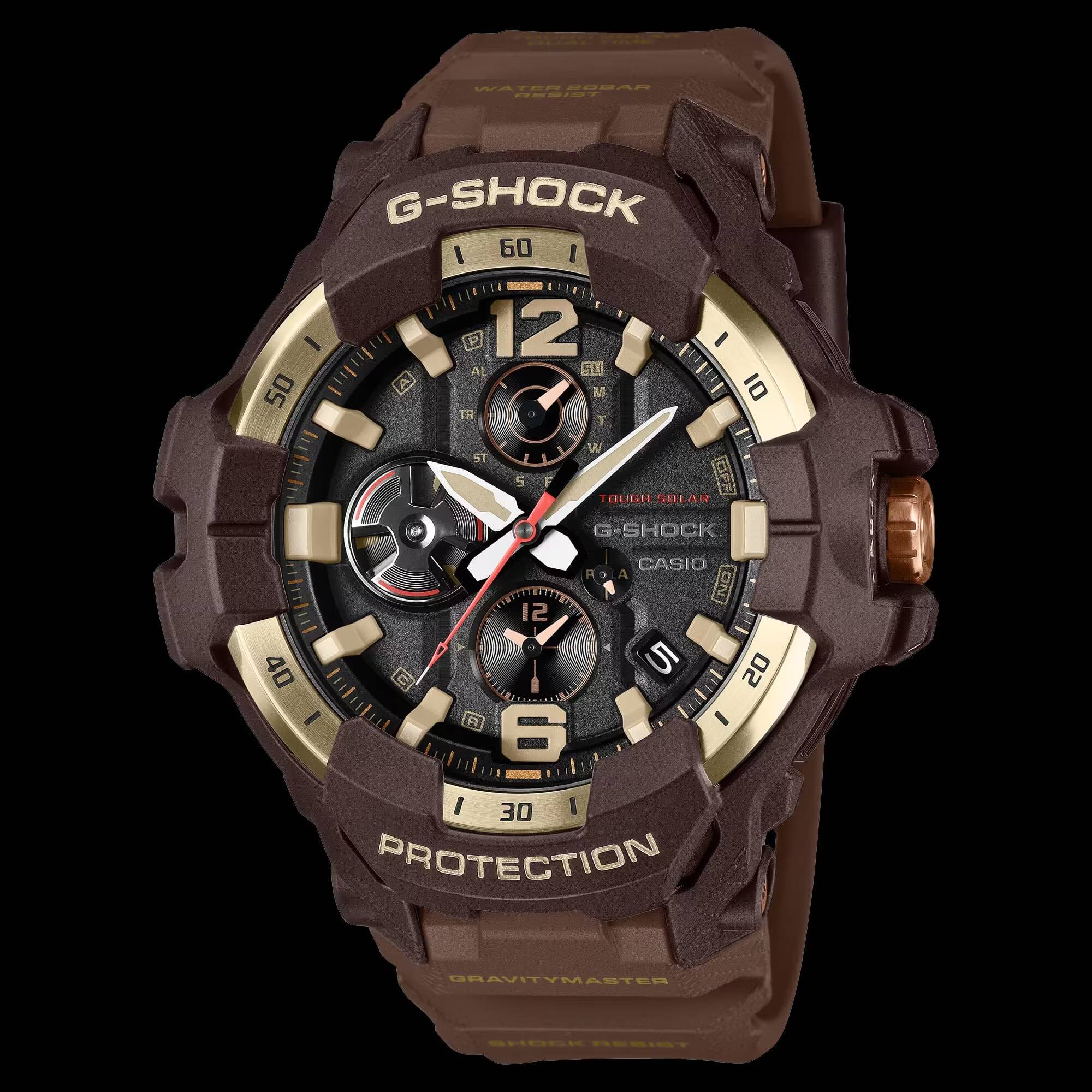 Часы Casio G-Shock Master of G Horizon Gold крупный циферблат