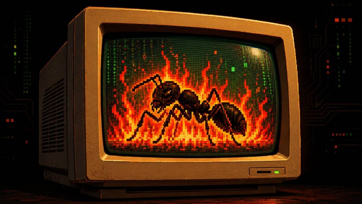 Chinese Fire Ant использовала Cisco-роутеры как платформу для слежки 4 старый телевизор с изображением муравья и огня Cisco-роутеры