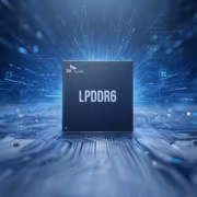 чёрный чип памяти LPDDR6 SK hynix на плате