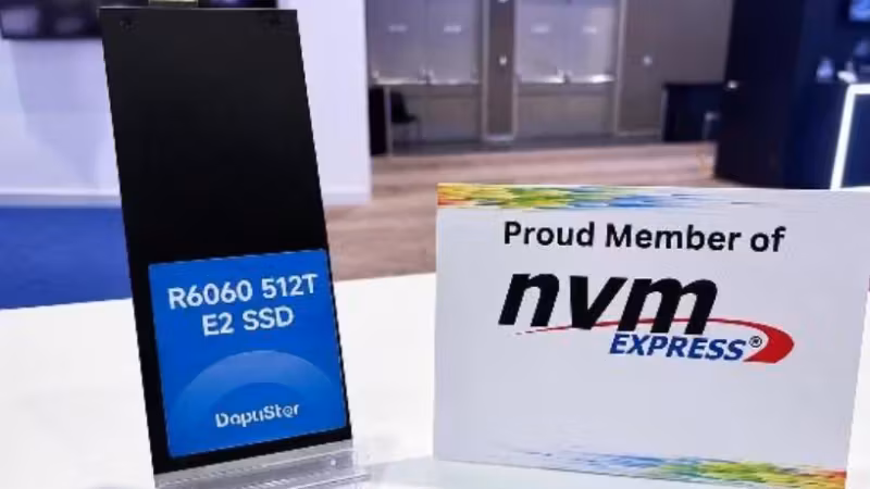 DapuStor представила SSD R6060 на 512 ТБ