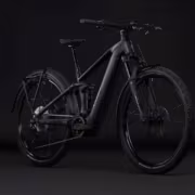 Электровелосипед Cube Stereo Hybrid ONE22 SLX 800 FE получил мотор Bosch на 120 Н·м 1 Черный электровелосипед Cube Stereo Hybrid ONE22 SLX 800 FE