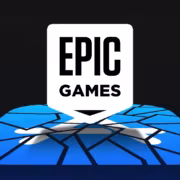 Epic Games обвинила Apple в обходе соглашения с Cade в Бразилии 2 Логотип Epic Games на фоне разбитой игровой карты