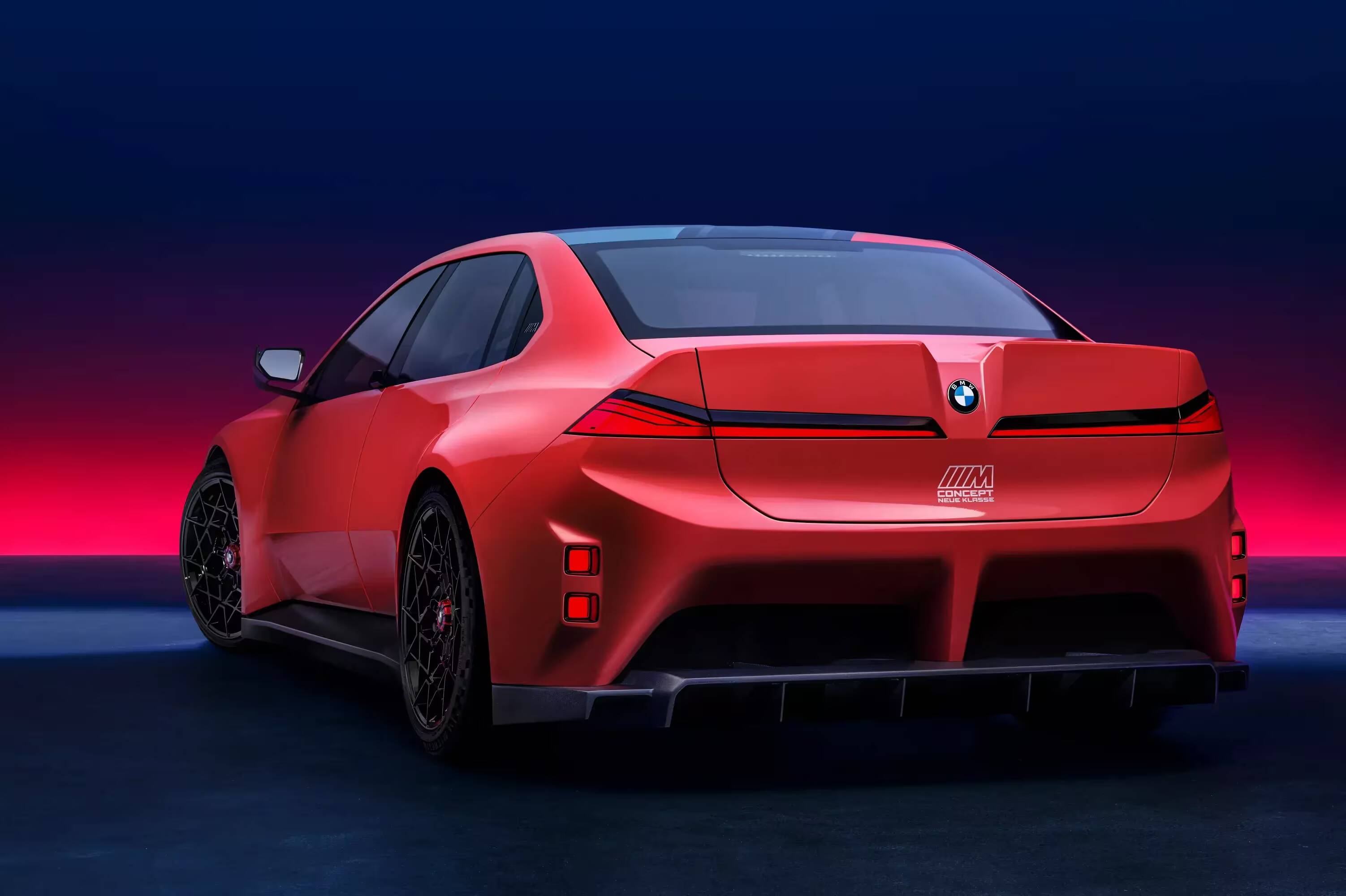 Франк ван Меел рассказал о будущем BMW M и электрическом M3 1 Электрический BMW M3 концепт и задняя часть автомобиля BMW M