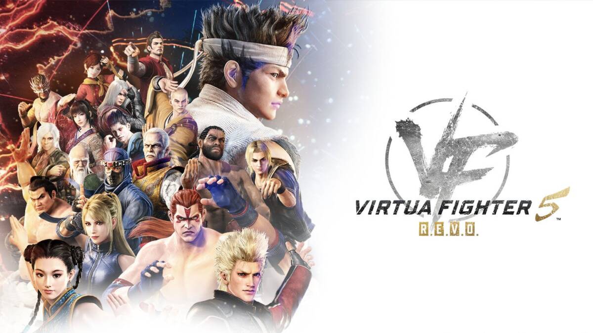 Сцена из игры Virtua Fighter 5 R.E.V.O. с персонажами