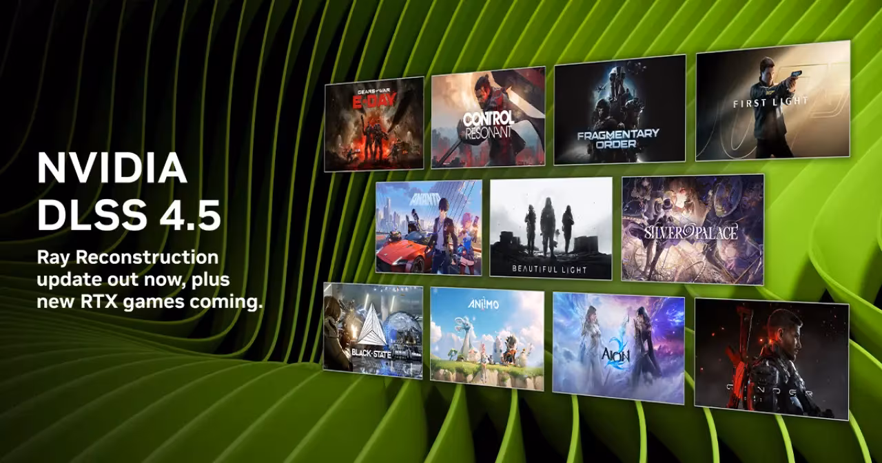 Gamescom 2026: Nvidia выпустила DLSS 4.5 Ray Reconstruction для всех RTX