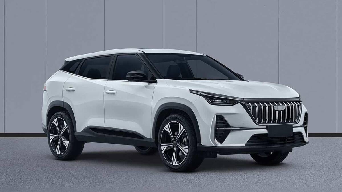 Geely обновила кроссовер Cityray через год после выхода, но технику не тронула 2 Кроссовер Geely Cityray белого цвета с черными элементами
