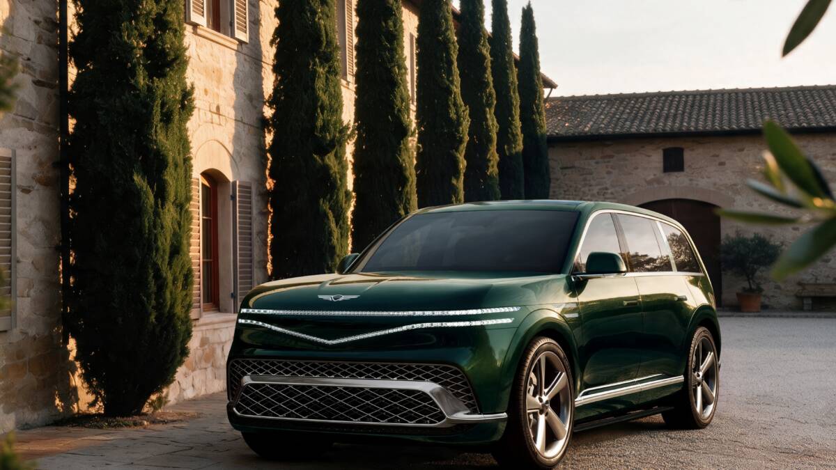 Genesis показала GV90 и версию Neolum с дверями без средней стойки 1 Genesis показала GV90 и версию Neolum с дверями без средней стойки