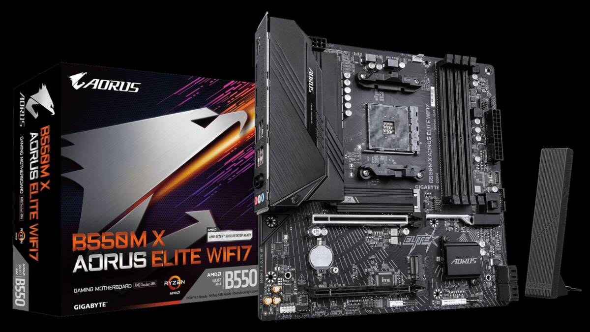 Gigabyte выпустила плату на AM4 с Wi‑Fi 7, пока DDR5 и видеокарты дорожают 1 Gigabyte выпустила плату на AM4 с Wi‑Fi 7, пока DDR5 и видеокарты дорожают