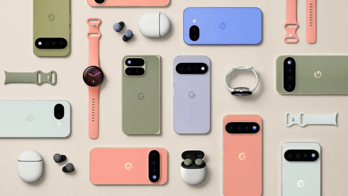 Многоцветные смартфоны Google Pixel 11 и аксессуары