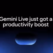 Google превратил Gemini Live в голосового помощника с действиями в Gmail и Drive 1 Сообщение о Boost в Gemini Live на экране устройства