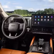 Haval H9 получил обновление с сервисами «Яндекса» и голосовым ассистентом 2 Интерьер Хавал H9 с сенсорным дисплеем и панелью управления