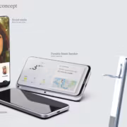 смартфон Nokia с экраном и клавиатурой слайдера Nokia Smartphone