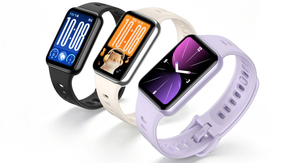 Три смарт-часы Honor Band 11 Pro разного цвета