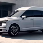 Новый Hyundai Palisade 2027 черный цвет крышка багажника