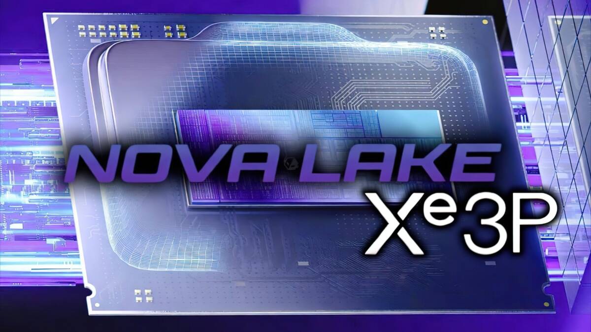 Планшет Intel Nova Lake с графическим процессором Xe3P