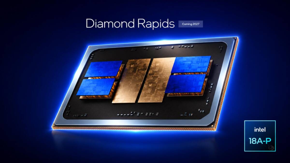 Intel выпустит 256-ядерный Xeon Diamond Rapids без энергоэффективных ядер
