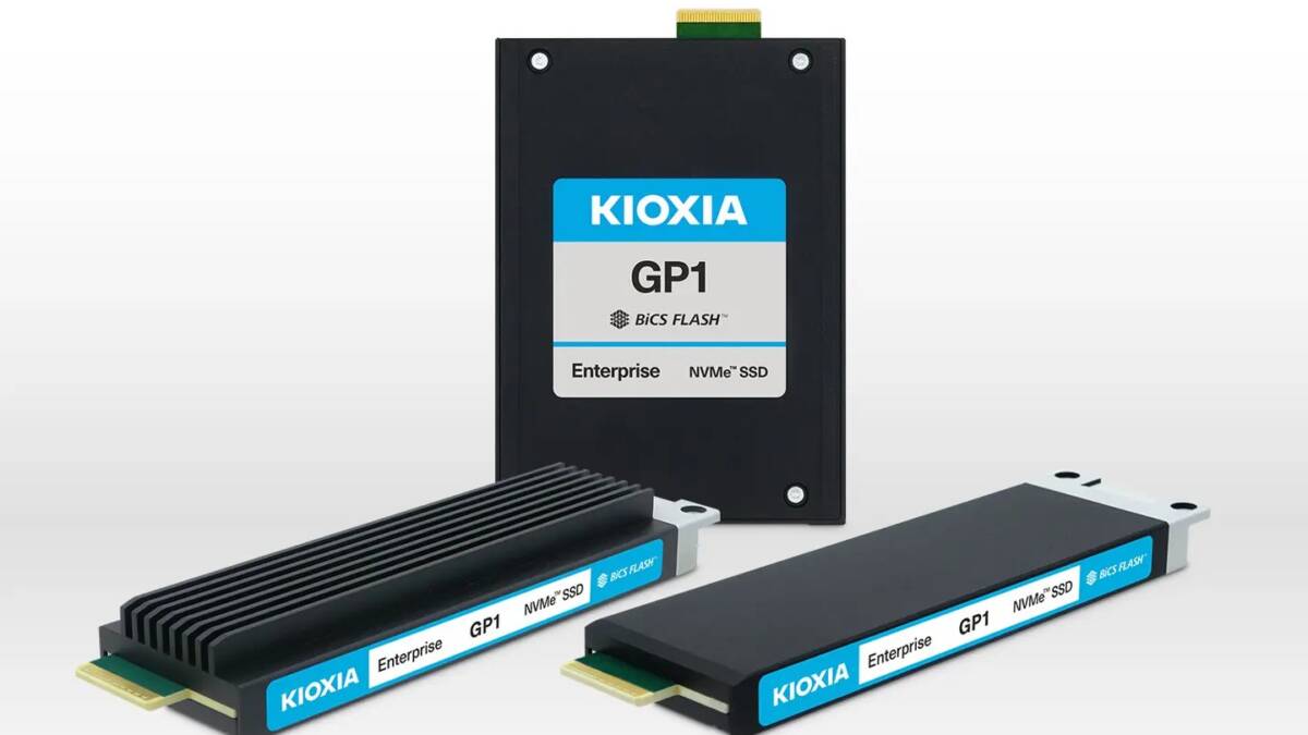 Kioxia показала SSD GP1 для ИИ-ускорителей с XL-Flash и PCIe 6.0