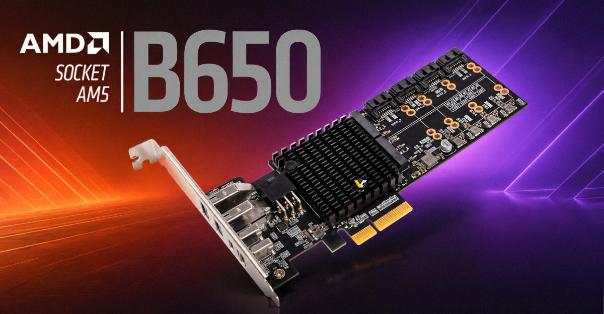 Китайцы превратили AMD B650 в плату с 4 M.2, 4 SATA и USB 20Gb