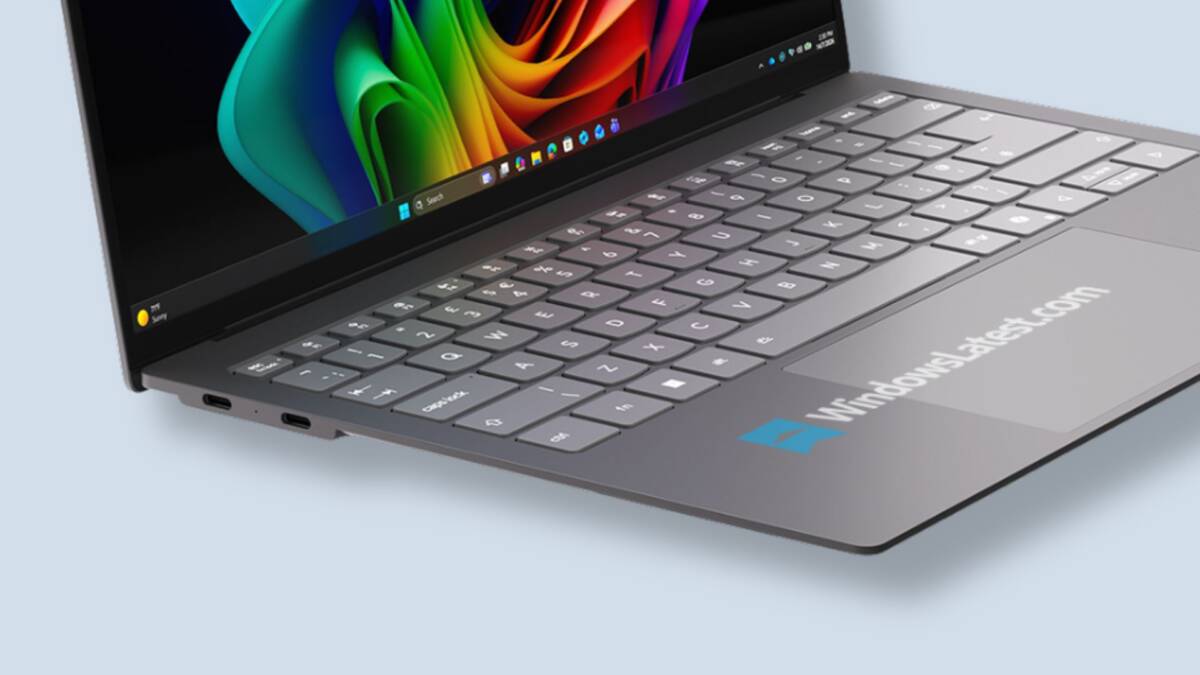 Клавиатура ноутбука Lenovo ThinkBook Aeroblade с портами USB-C