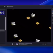 Lunacy запускает классический After Dark-шутер на современных Mac 1 Игровой интерфейс Flying Toasters на Mac с меню модулями